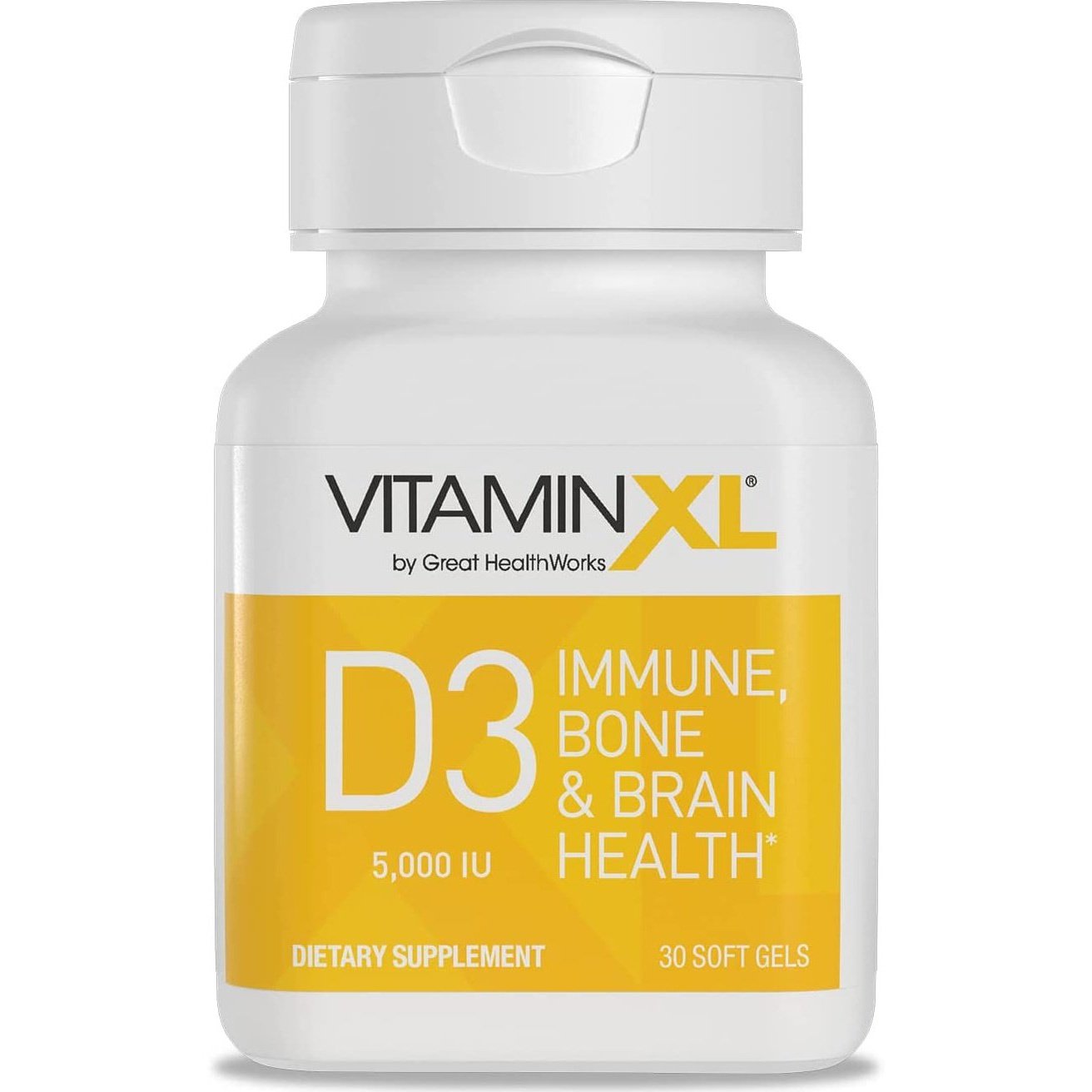 OmegaXL 120 Softgels (60 x 2 Pack) & VitaminXL D3 High Potency Daily Vitamin D 5000 IU 125mcg(30 Softgels)
